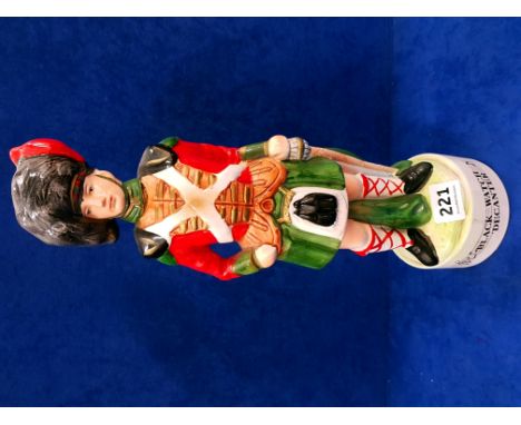 MUSICAL BLACK WATCH DECANTER