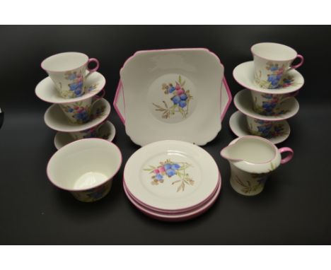 A Shelley Art Deco tea service