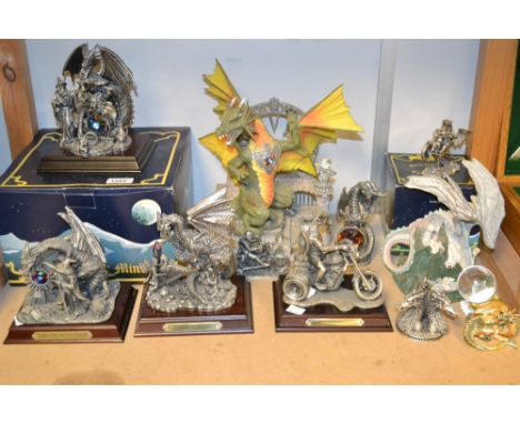 Myth and Magic - 384 Secret of the Crystal Skull, boxed;  3970, Wheelie, boxed;  Dragon of the East, Under the Harps Spell,  