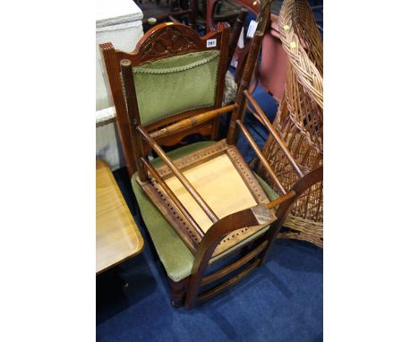 Modern lamp and 2 chairs