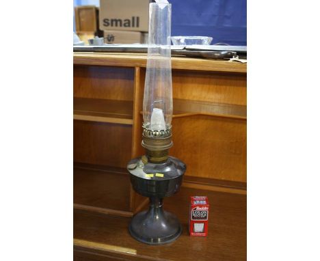 An oil lamp