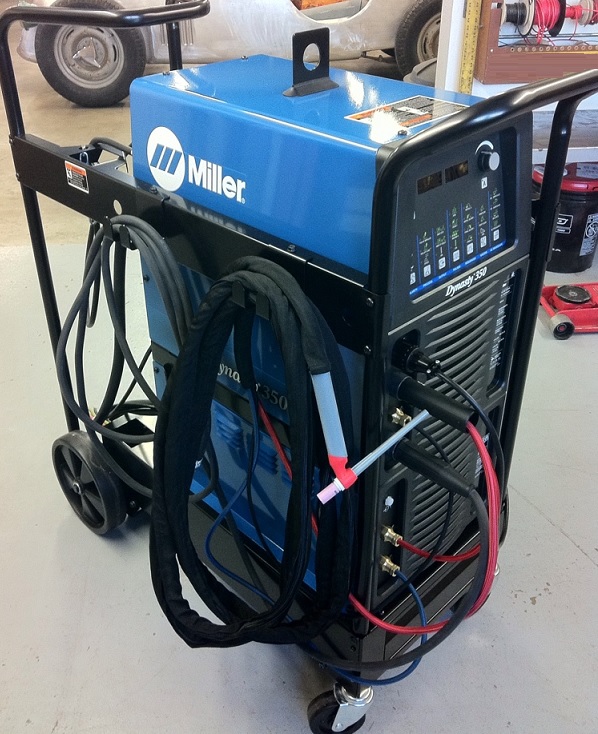 Miller Dynasty 350 Tig Welder - Complete Package With Whip And Built In ...