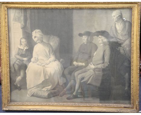 Facius after Benjamin WestmezzotintMrs West and Family, 1779, 20 x 25in. and four other prints.https://www.gorringes.co.uk/ne