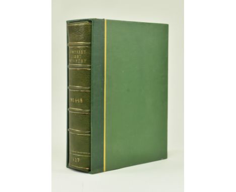 Military history binding. 1927 The History of the Somerset Light Infantry (Prince Albert's) 1914-1919 by Everard Wyrall. Publ