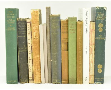 Military &amp; WWI interest. A collection of military books, mostly relating to the First World War, to include 1900 The Shop