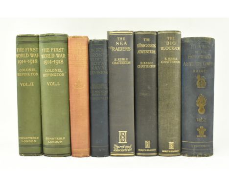 Military &amp; First World War interest. A collection of eight early 20th century works. The lot to comprise 1932 The Konigsb
