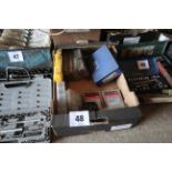 Tray containing various grease nipples, cotter pins, O-rings etc. NO VAT