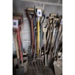 Quantity of muck forks. NO VAT