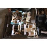 4x Trays of various fasteners. NO VAT