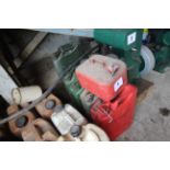 4x Jerry cans and other petrol cans. NO VAT