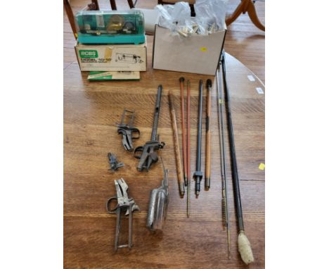 A collection of firearm templates, and various equipment. 