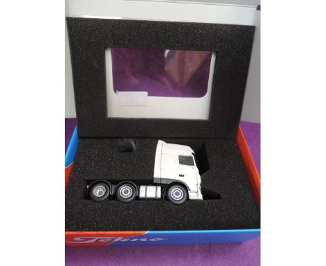 A Tekno 1:50 scale diecast, DAF tractor unit, with mirrors, boxed 68045