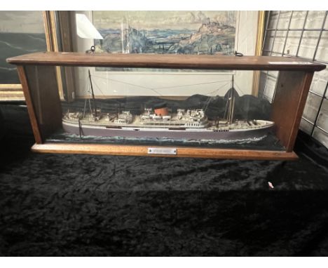 1930'S SHIPBUILDERS MODEL ''STIRLING CASTLE''