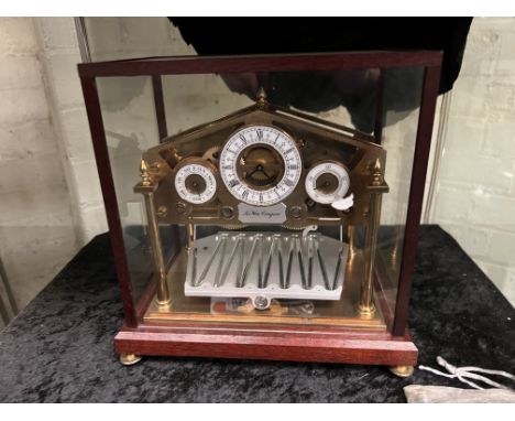 CONGREVE ROLLING BACK CLOCK WITH DOCUMENTS 