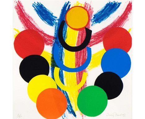 Sir Terry FROST (1915-2003) Necklace Around the Sun (1993) Lithograph and screenprint, signed and dated '93, numbered 8/50, 2