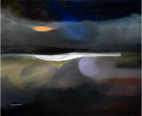 Glenys COUR (1924) Untitled, 2007  Oil on canvas, signed and dated, further signed to verso, 80 x 100cm, framed 82 x 102cmBet