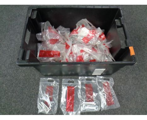 A box of alan key and spanner tools kits 
