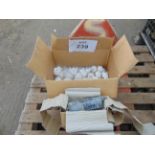 40 x LED Light Fittings and 1 x Unissued Electric Pump Unit