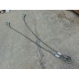2 Ton 19mm 2 Leg Wire Rope Recovery Sling
