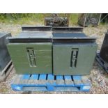 2 x MAN HX60 / HGV Lockable Side Locker Van, Truck, Trailer, Secure Tool boxes
