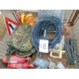1 x Stillage Spares inc Camo packs, Axes can holders, Cable, Air Lines etc