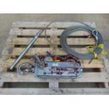 Tractel TU16 Tirfor Winch C/W Wire Rops & Handle