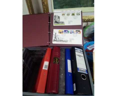 SIX ALBUMS OF FIRST DAY COVERS 