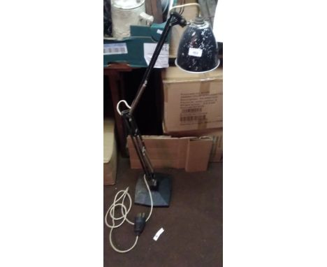 A VINTAGE ANGLE POISED LAMP