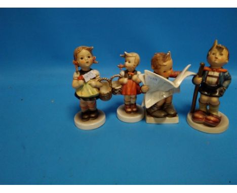 FOUR GOEBEL FIGURES 