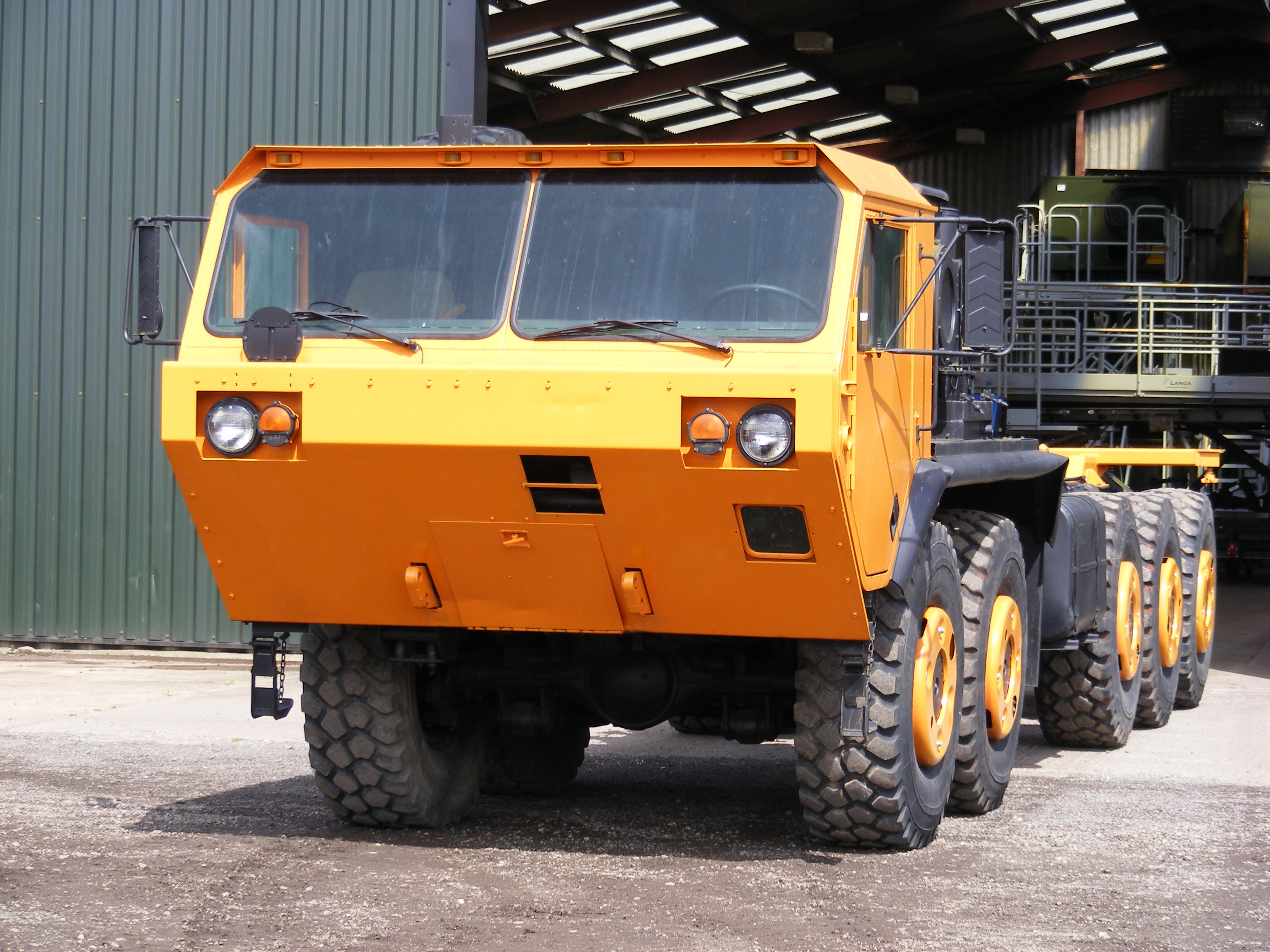 * Oshkosh 10x10 Heavy tactical Truck to LHD Specification. Powered by a ...