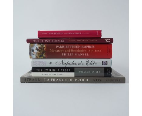 This collection of six hardcover books explores various aspects of French history, military strategy, and cultural transforma