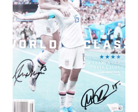 This framed Sports Illustrated cover commemorates the U.S. Women's National Team's victory in the 2019 FIFA Women's World Cup