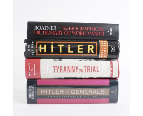 This collection of four hardcover books provides an in-depth examination of World War II leadership, Nazi military strategy, 