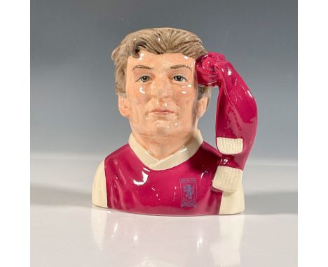 D6931; Football Supporter's Character Jug. Colorway; maroon and white coloration. Sleeves and collar are normally blue. Royal