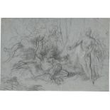 Tischbein d. Ä., Johann Heinrich: Venus neckt einen gefesselten Satyr