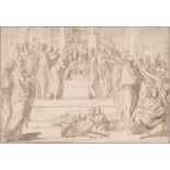 Parmigianino, Francesco - Umkreis: Die Darbringung im Tempel
