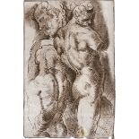 Italienisch oder Französisch: 18. Jh. Stehender Herkules: Studien nach einer antiken S...