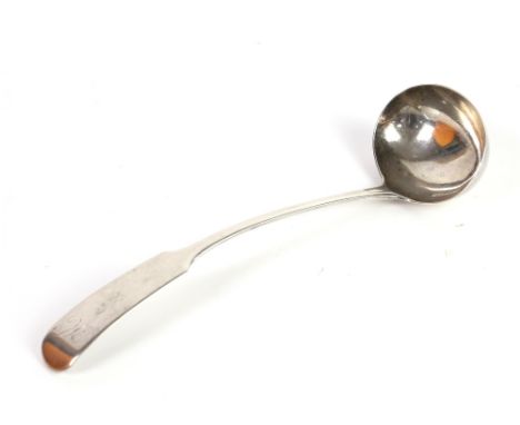 Scottish silver oar pattern toddy ladle by John Ziegler Edinburgh 1811.      some slight scratching to the bowl