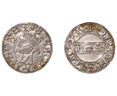 Harold II (1066), PAX type with Sceptre [BMC I; N 836; S 1186], Penny, London, Aldgar, Gp B, +harold rex ang, rev. +aldgar on