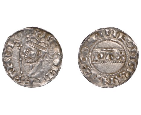 Harold II (1066), PAX type with Sceptre [BMC I; N 836; S 1186], Penny, Cambridge, Godwine, Gp A, +harold rex anglo:, rev. +go