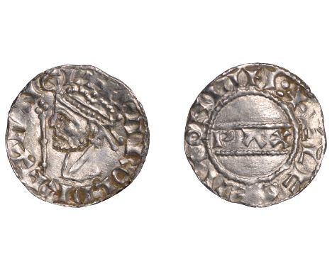 Harold II (1066), PAX type with Sceptre [BMC I; N 836; S 1186], Penny, Lincoln, Ælfgæt, Gp A, +harold rex angl, rev. +alfgeat