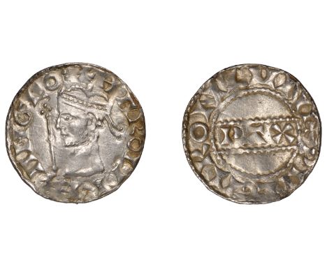 Harold II (1066), PAX type with Sceptre, Penny, London, Wulfgar, Gp A, +harold rex anglo:, rev. +pvlgar on lvni, 1.46g/12h (B