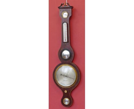 Negretti and Zambra reproduction banjo barometer Conditions reports are not available for our Interiors Sale.