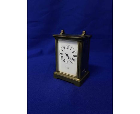 EDWARDIAN CARRIAGE CLOCK