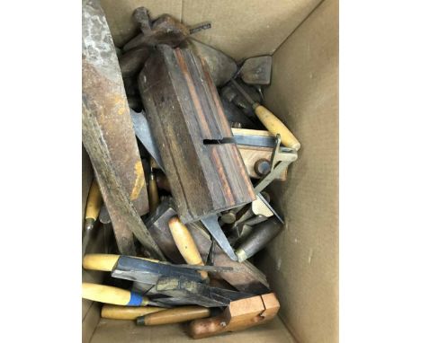 LOT OF WOOD WORKING TOOLS