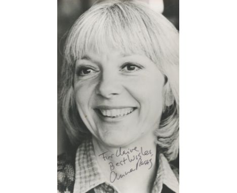 Actor, Anna Massey signed 6x4 black and white photograph dedicated to Claire. Massey CBE (11 August 1937 - 3 July 2011) was a