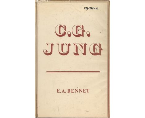 C. G. Jung by E A Bennet 1961 First Edition Hardback Book published by Barrie and Rockliff (Barrie Books Ltd) some ageing goo