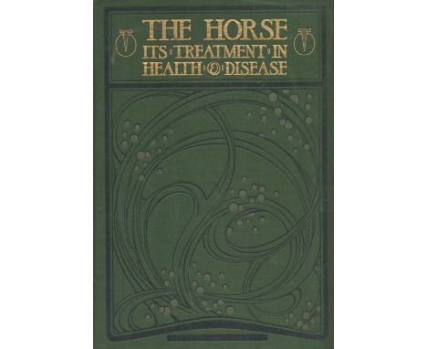 The Horse Its Treatment in Health and Disease edited by Prof J Wortley Axe vol 4 1906 First Edition Hardback Book published b