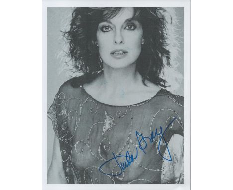 Actor, Linda Gray signed 10x8 black and white photograph. Gray (born September 12, 1940) is an American film, stage and telev