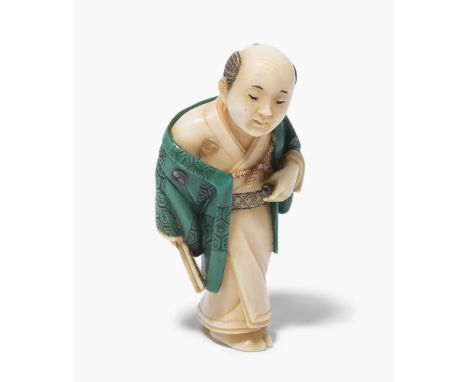 AUF DIESES LOS KANN NICHT GEBOTEN WERDEN /&nbsp;THIS ITEM IS NOT LEGAL TO SELL IN THE UK/EU:&nbsp;Netsuke von Yasuaki (Homei)